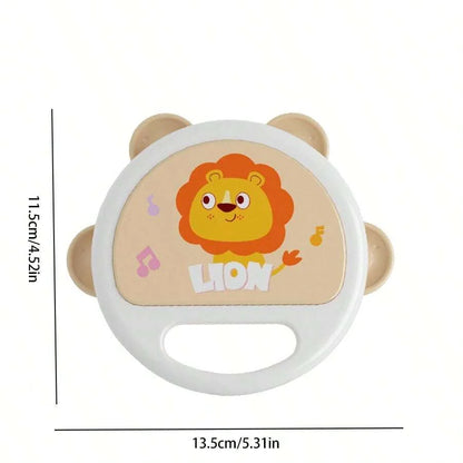 Baby Clapping Tambourine Adorable Tambourines Handheld Instrument For Kids